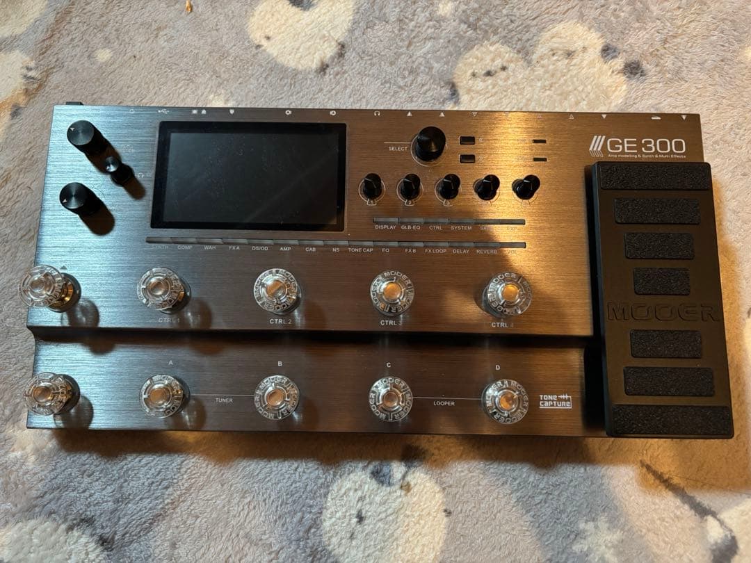 Mooer GE300 マルチエフェクター 新品同様