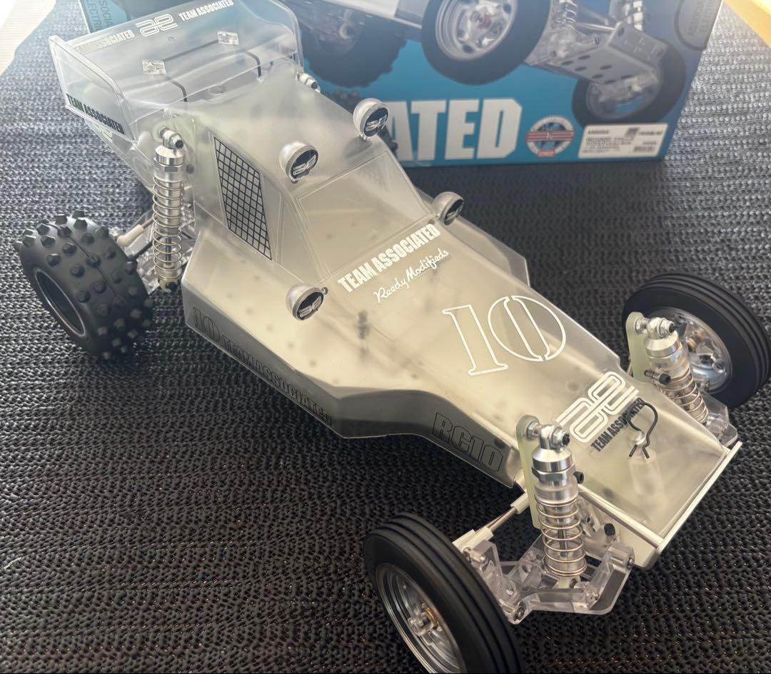 ココさん専用ASSOCIATED RC10クリアエディション（組立済・未走行品）