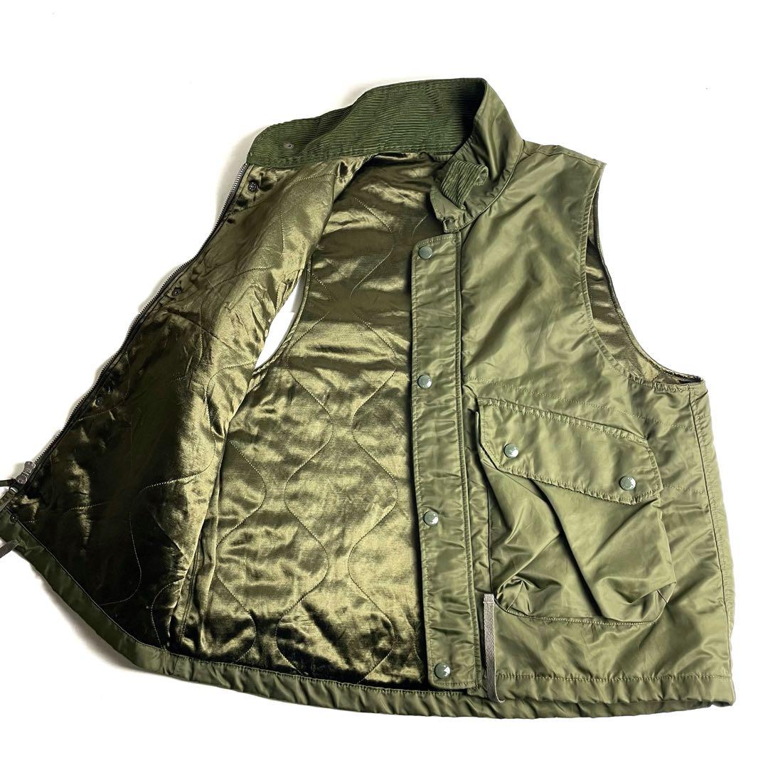 A*i様 エンジニアードガーメンツ フィールドベスト フライトサテンナイロン 割