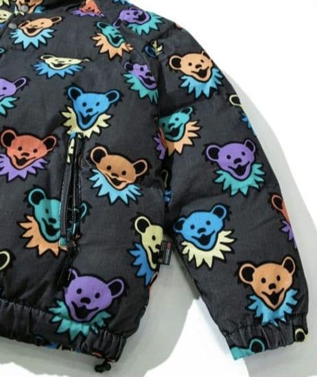 ☆go slow caravan☆コーデュロイ総柄 ハイスタンドパディングJKT