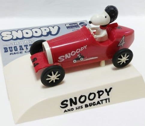 スヌーピー1970年アンティーク❤︎ブガッティ認定MBASE1928ディスプレイ