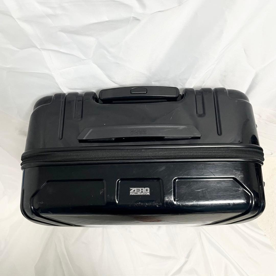 ゼロハリバートン スーツケース キャリーケース 70L ロゴ 金具 大容量 黒