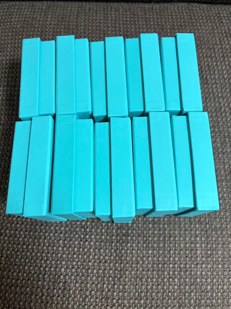 国内現行品新品未使用ティファニ空箱巾着袋10セット