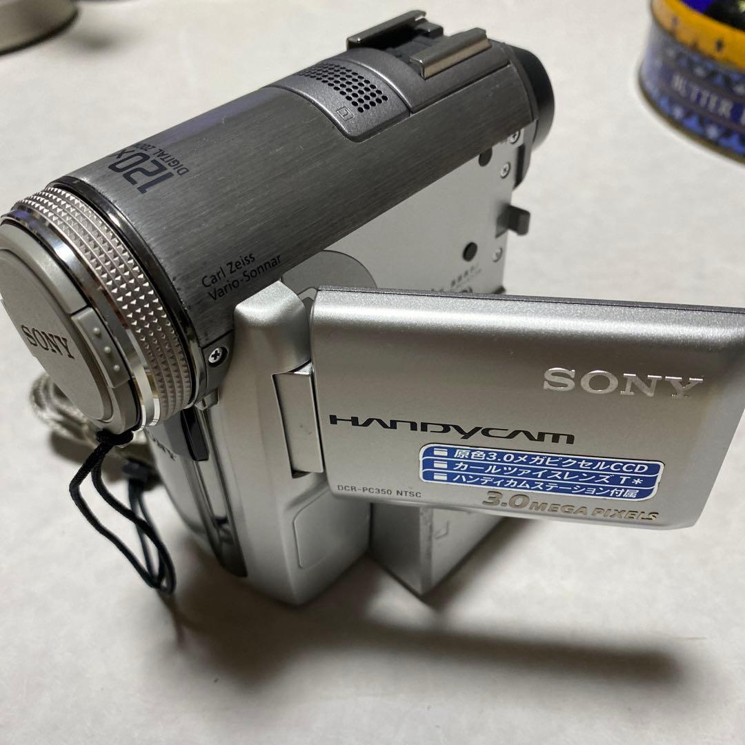 美品動作品　SONY miniDVビデオカメラ DCR-PC350 ①