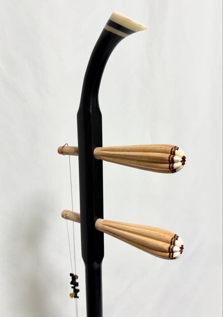 二胡　セット　本皮製　牡丹牌