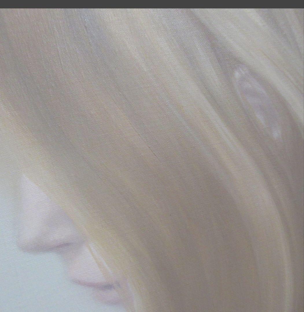 ヒロ画廊 絵画 今野尚行 油彩 F8「HIDE－SEEK みみ」2009年作