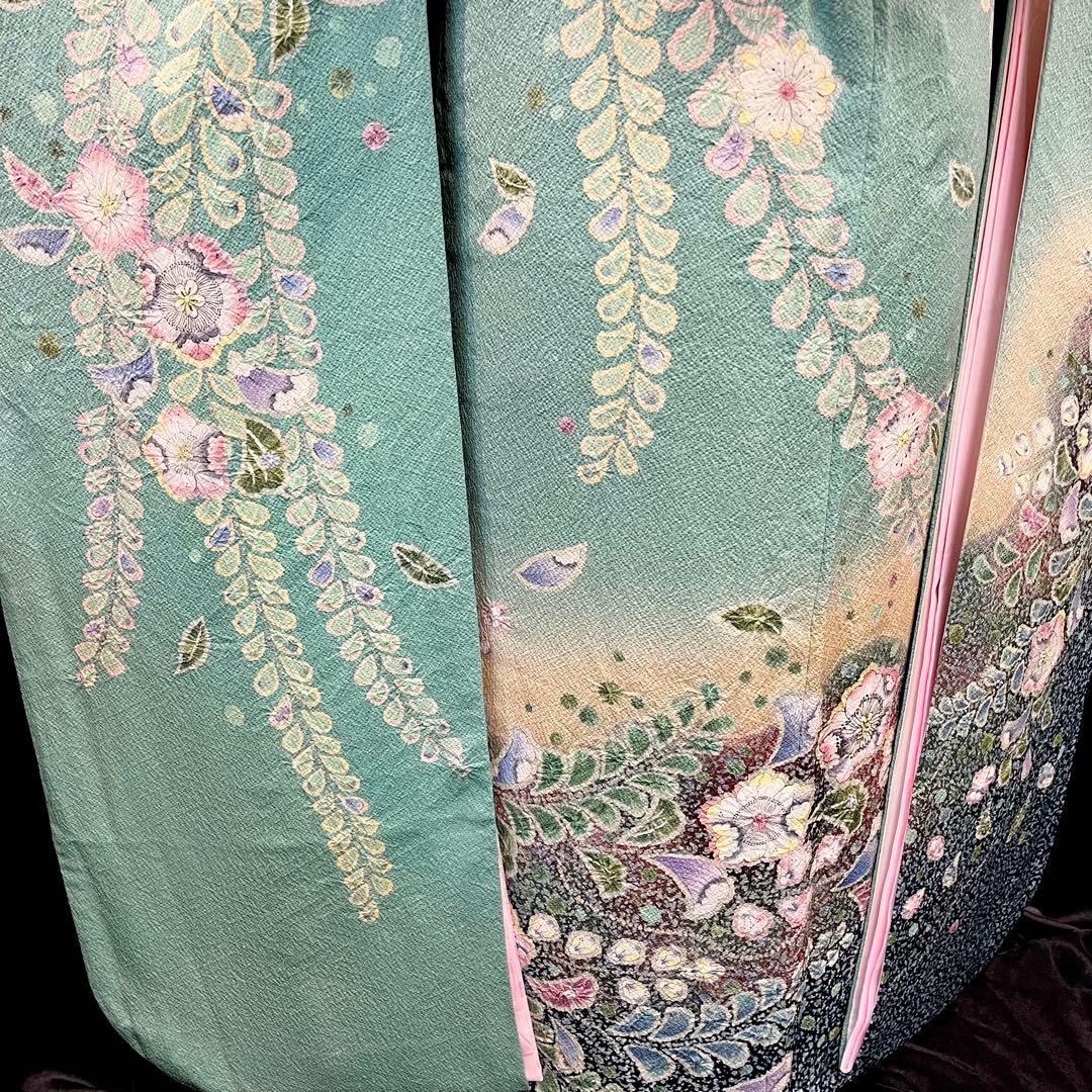 振袖フルセット ■辻が花振袖■花絞り■成人式振り袖■振袖一式