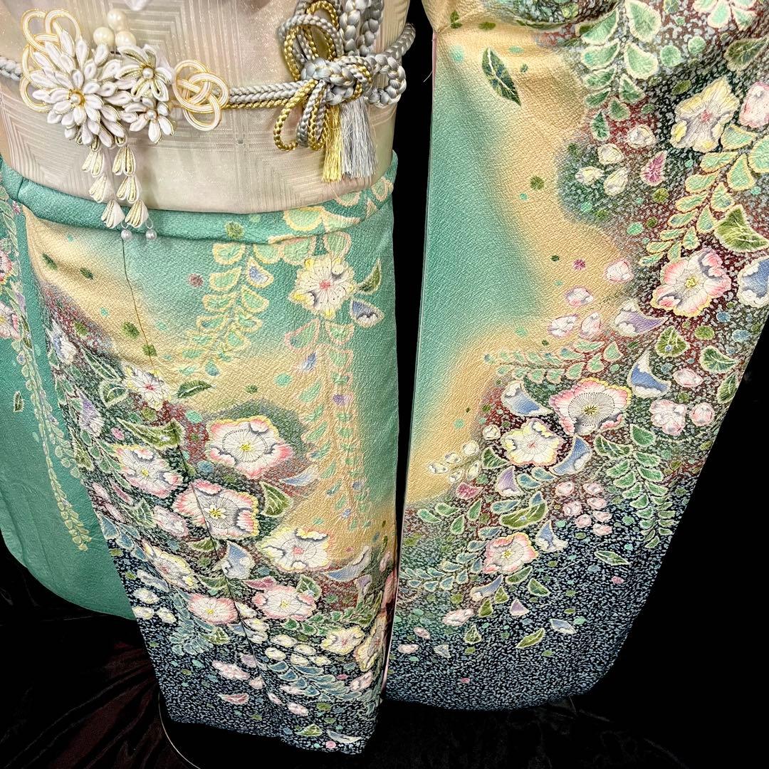 振袖フルセット ■辻が花振袖■花絞り■成人式振り袖■振袖一式