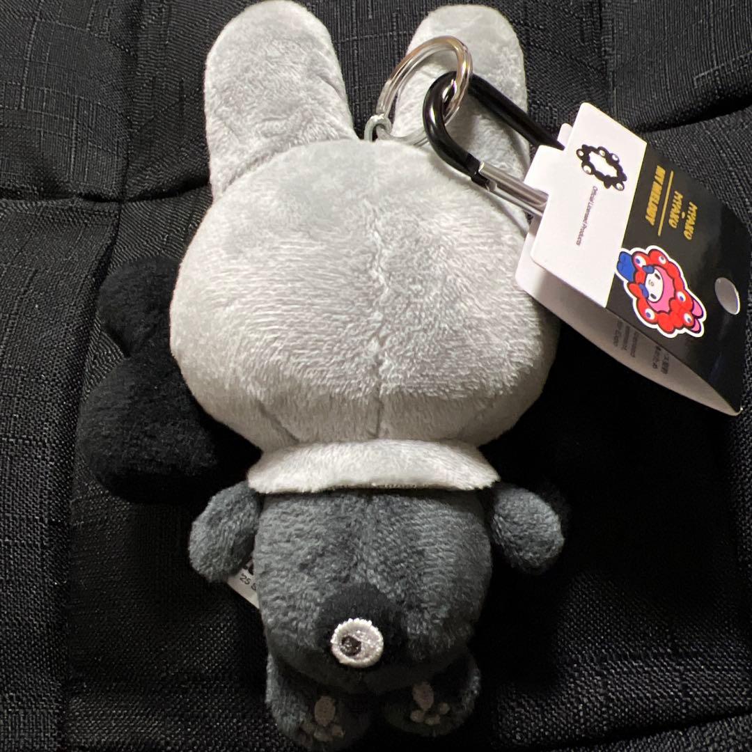 【新品】マイメロ【カラビナ付き】黒ミャクぬいぐるみ(BC)ブラックサンリオ⁡なり