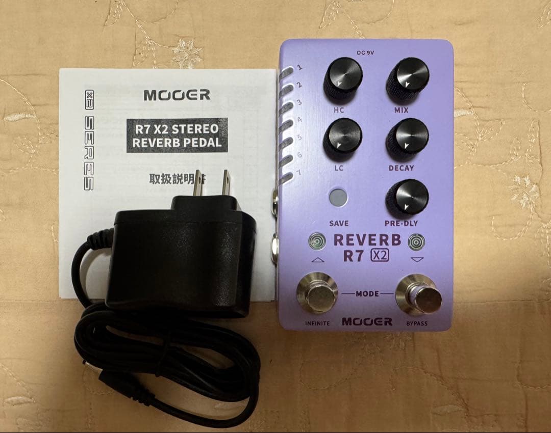 ト*ヤ様 Mooer REVERB R7 X2 リバーブ