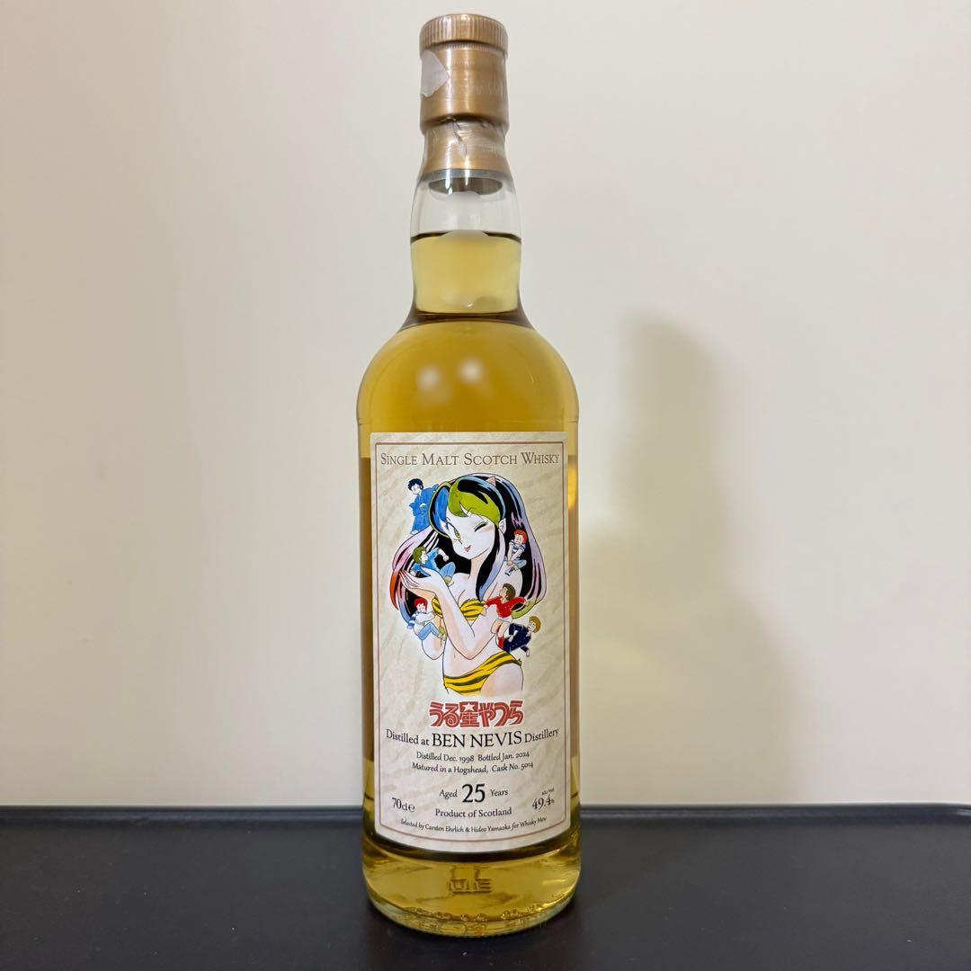 ウイスキーミュウ　うる星やつら　ラムちゃん　ラベル／ベン・ネヴィス1998