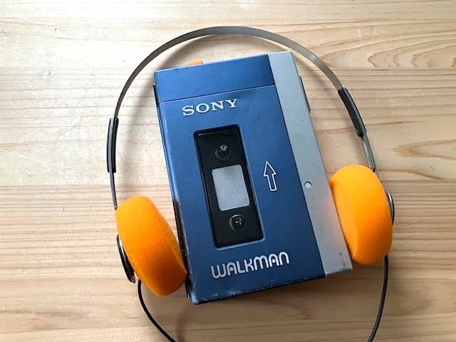 唯斗 高音質 整備済完全動作品 SONY TPS-L2 新品ヘッドホン付き