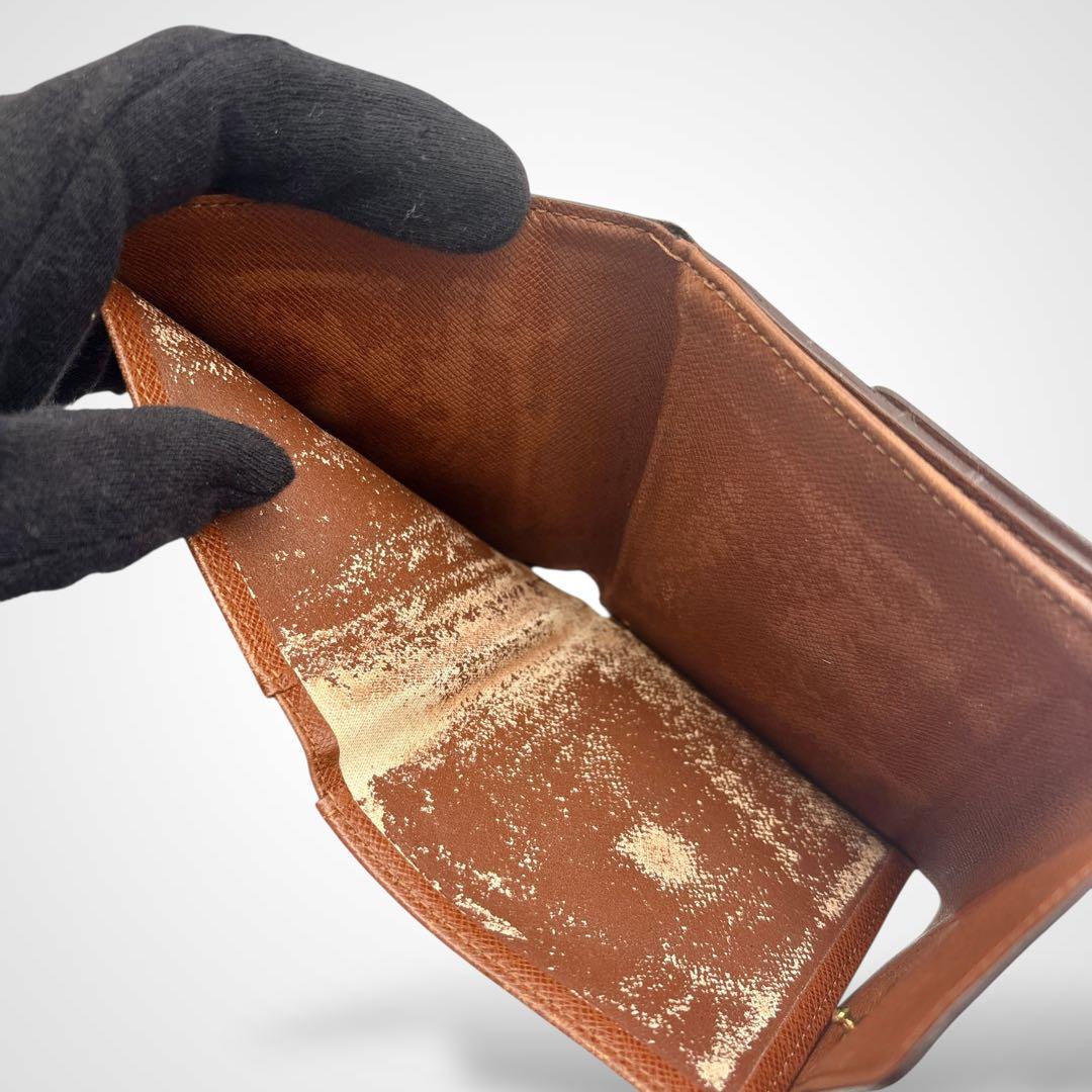 ルイヴィトン モノグラム ポルトモネ ビエ カルトクレディ 三つ折り財布 廃盤