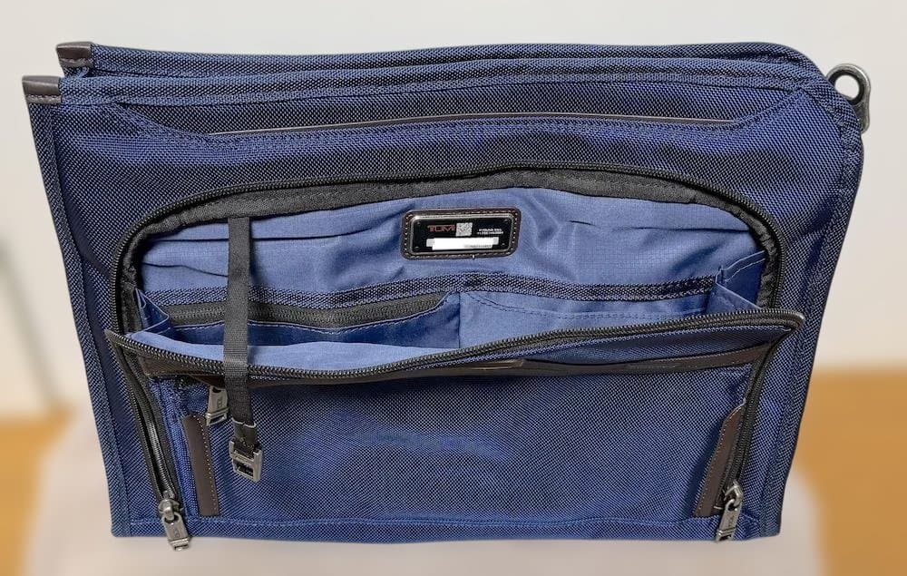 TUMI Alpha 3 スリム・デラックスポートフォリオ 2603110NVY