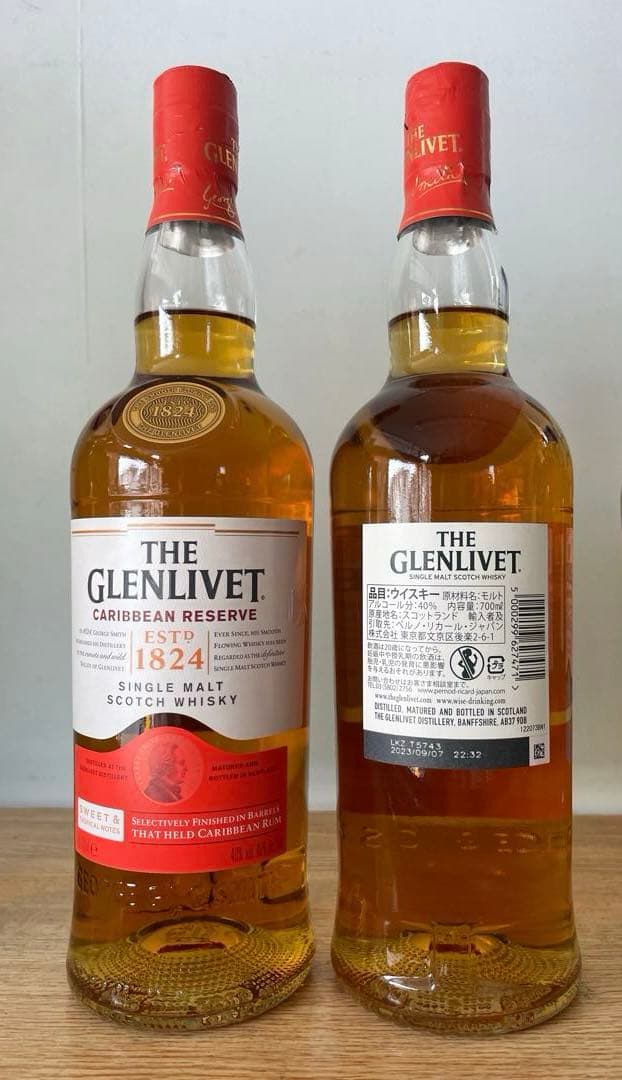 THE GLENLIVET 6本セット ウイスキー