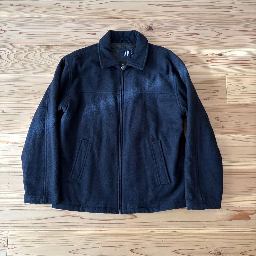 ジャケット・アウター 90s~ Gap wool nylon sport jacket 'navy'
