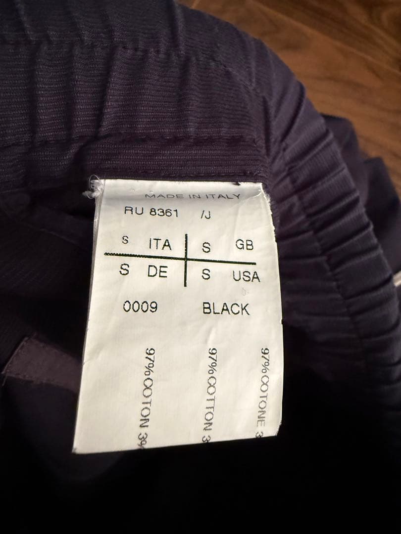 RICK OWENS リックオウエンス サルエルパンツ リックのハンガー付き