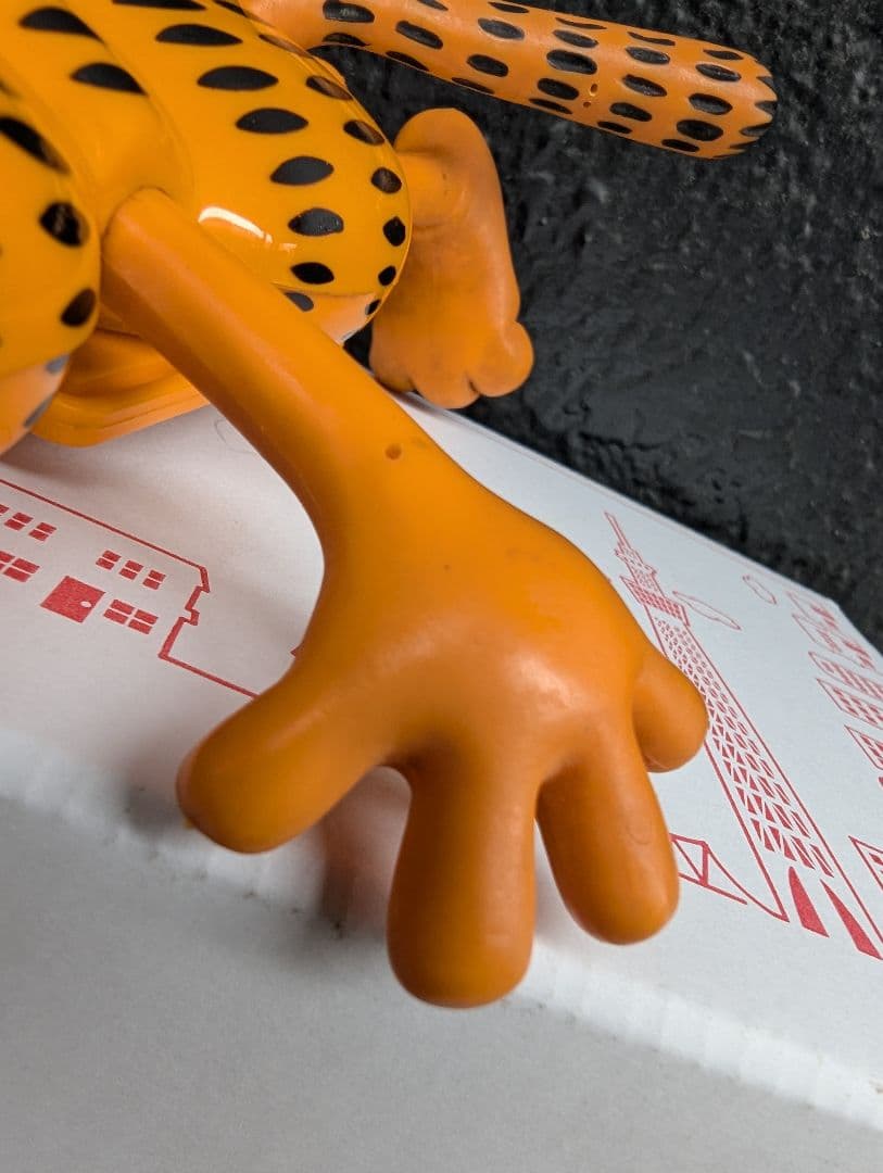 超レア【ガーフィー“ミニミニ写真立て”フィギュア 】1981 希少中古美品