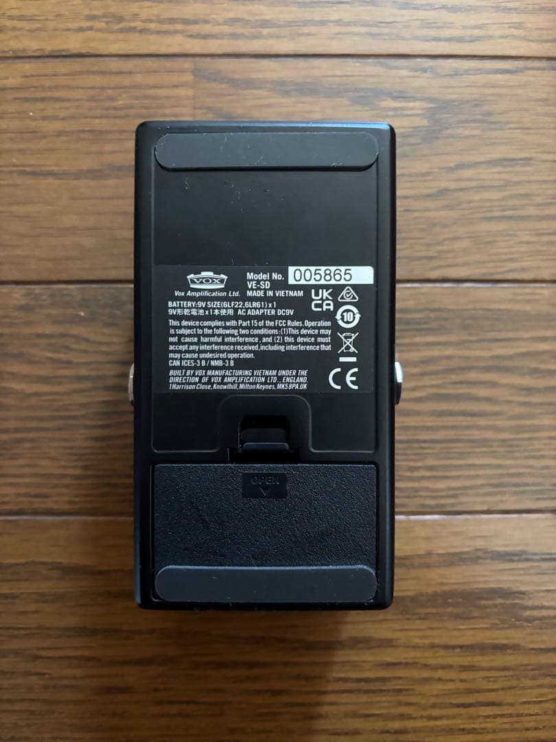 VOX SILK DRIVE ギターエフェクター