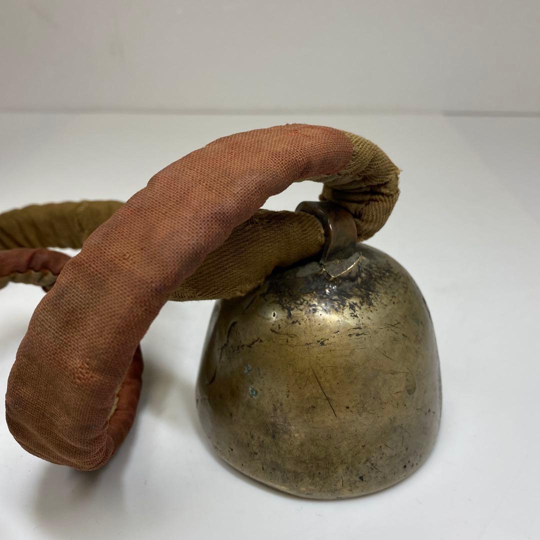 古代チベット馬鈴　木箱付（響き良いです）429g 東Y7-0228☆2Fタトオ