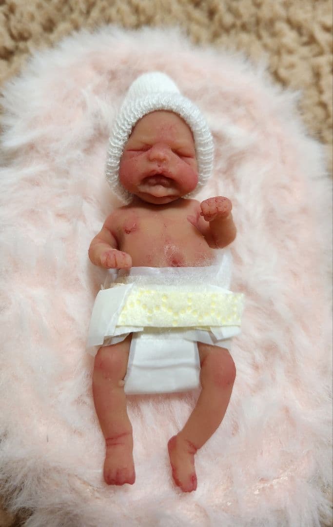 【m&mページ】　リボーンドール　【新品】フルシリコンベビー　海外作家