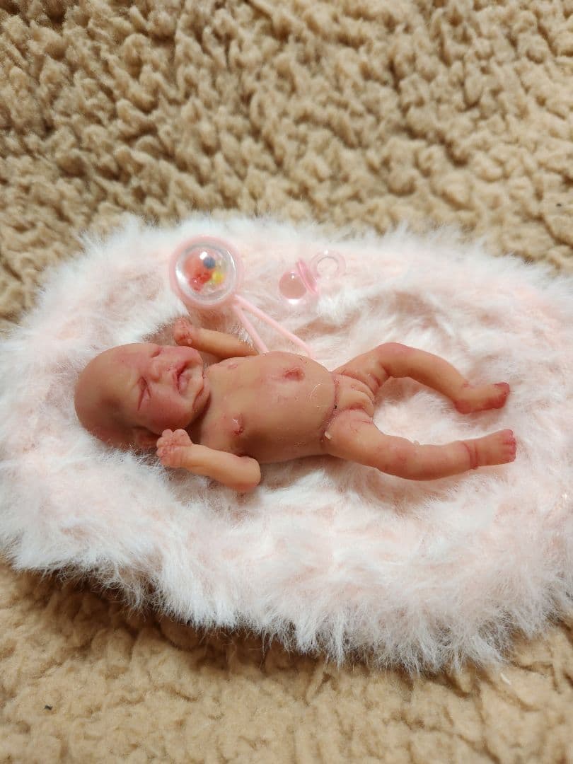 【m&mページ】　リボーンドール　【新品】フルシリコンベビー　海外作家