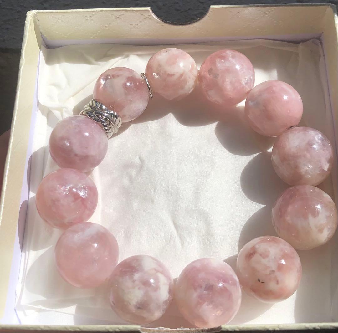 ピンクマイカインクォーツ16ミリ