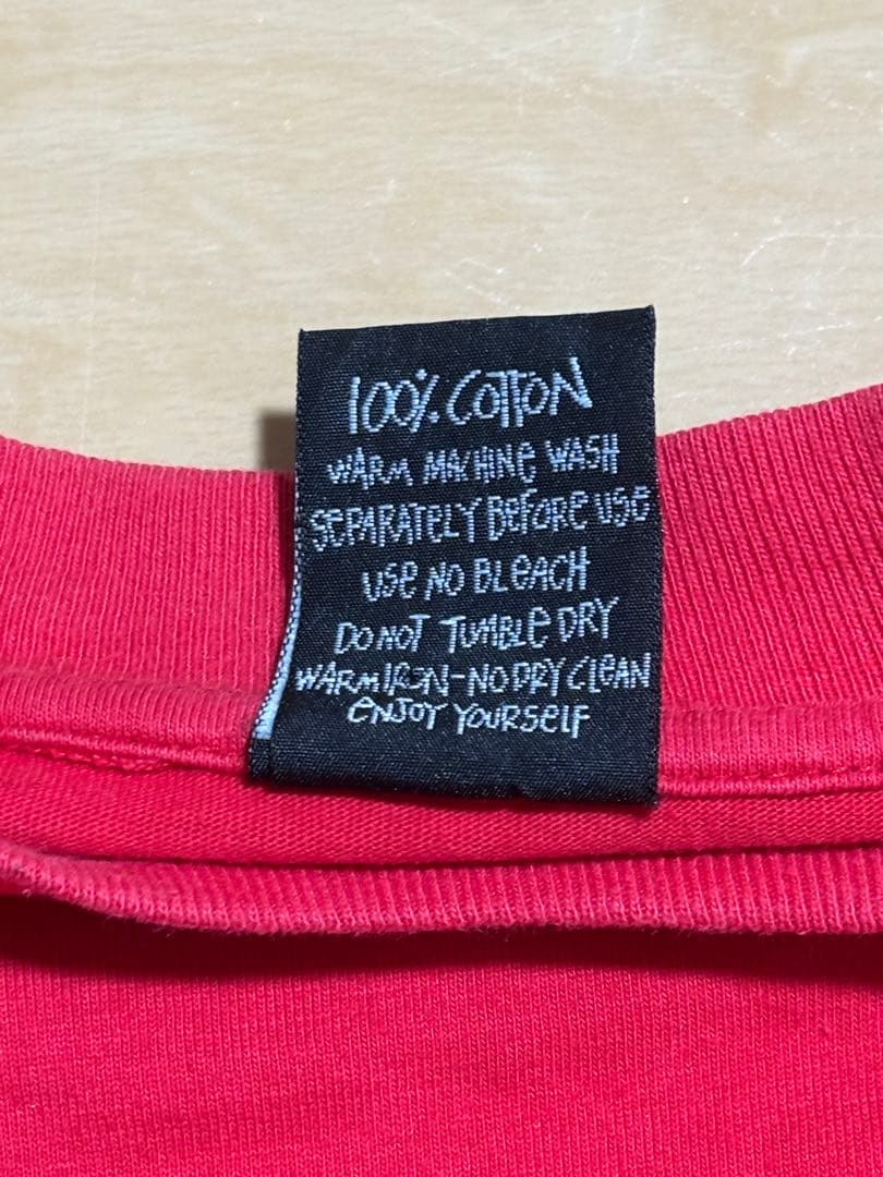 ア*ツ様 old stussy 80s 黒タグ オールドイングリッシュ ロゴ T