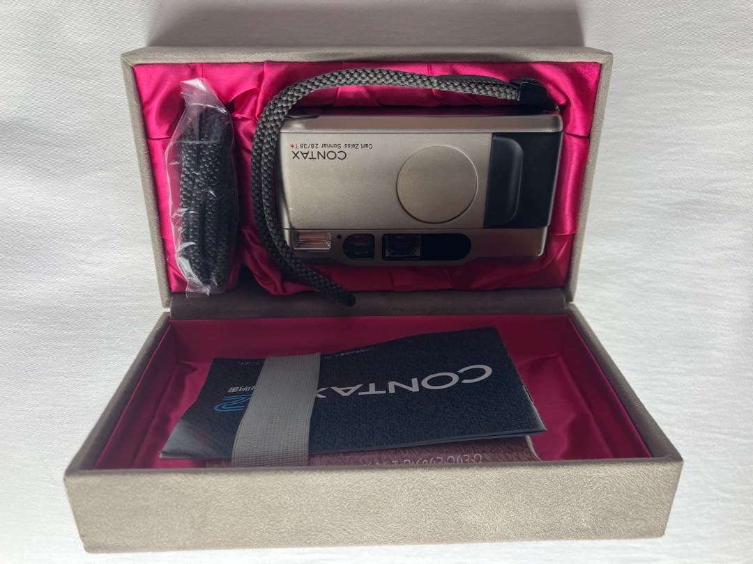 CONTAX T2 コンパクトフィルムカメラ シルバー