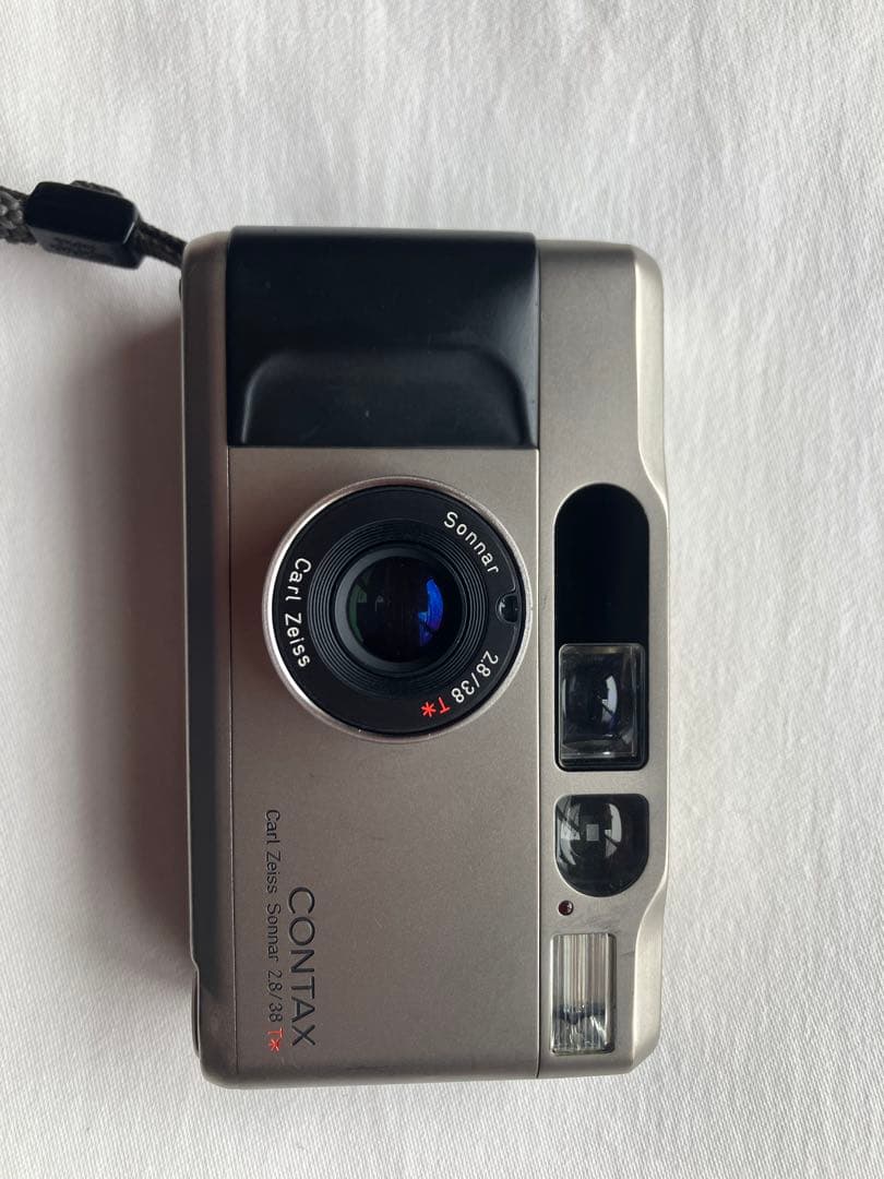 CONTAX T2 コンパクトフィルムカメラ シルバー