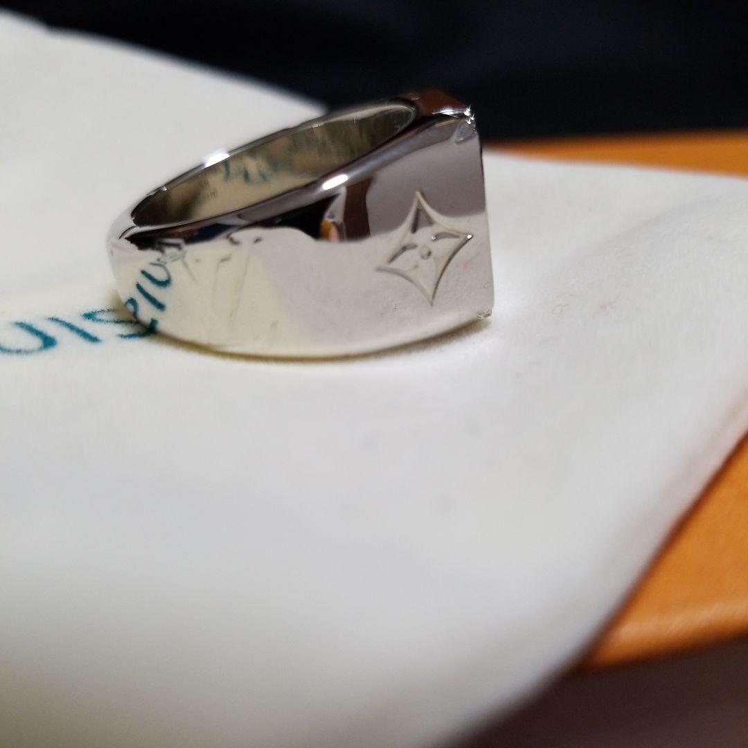 【極美品】Louis Vuitton シグネットリングシルバー【鑑定済】✨