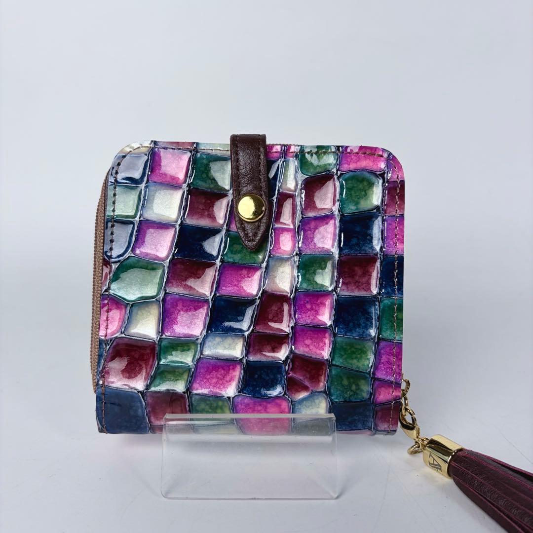 SnooPy☆ ATAO　アタオ　メリヴィトロ　折り財布　ステンドグラス