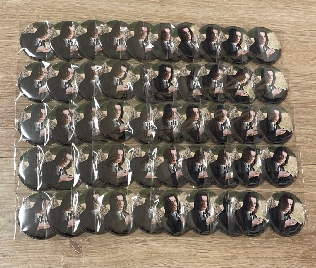 ハリーポッター スネイプ 缶バッジ ①