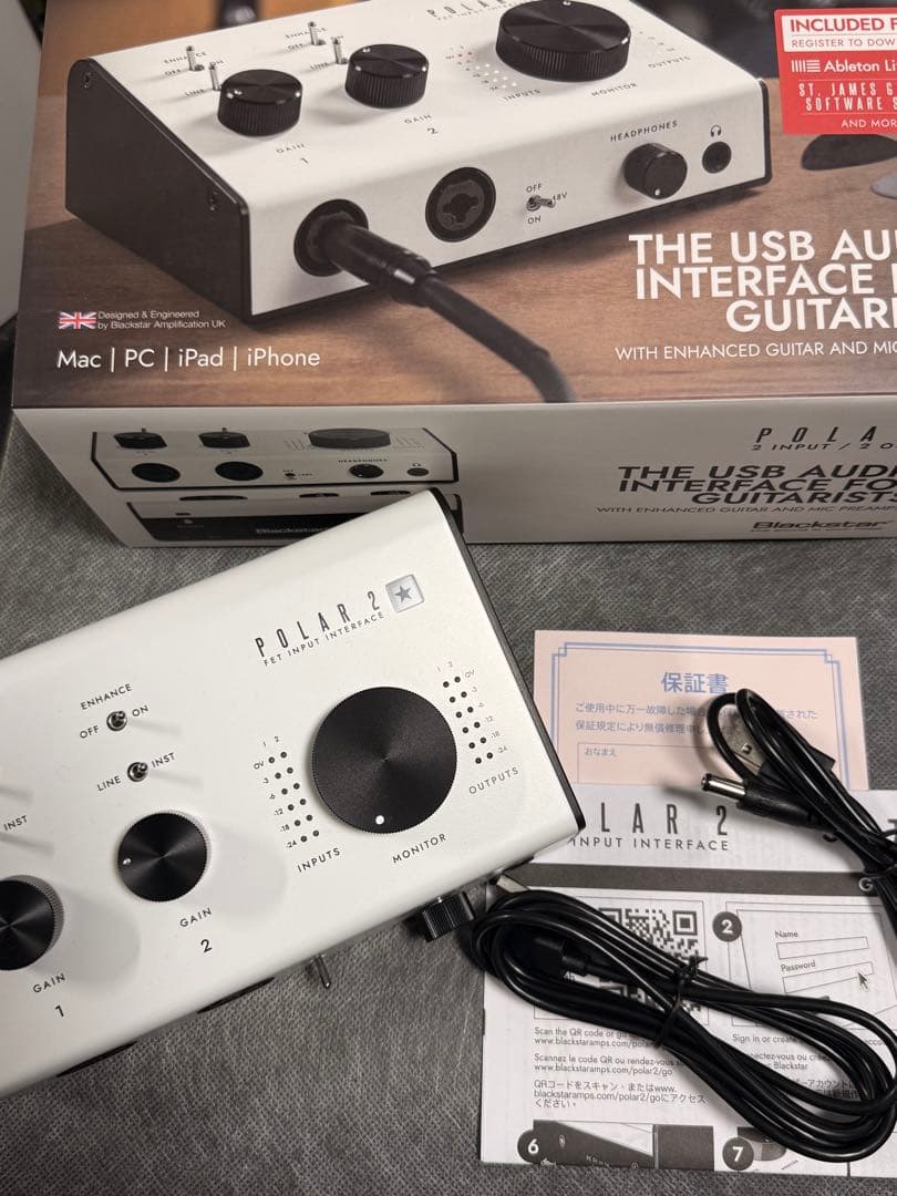 Blackstar POLAR 2 オーディオインターフェイス