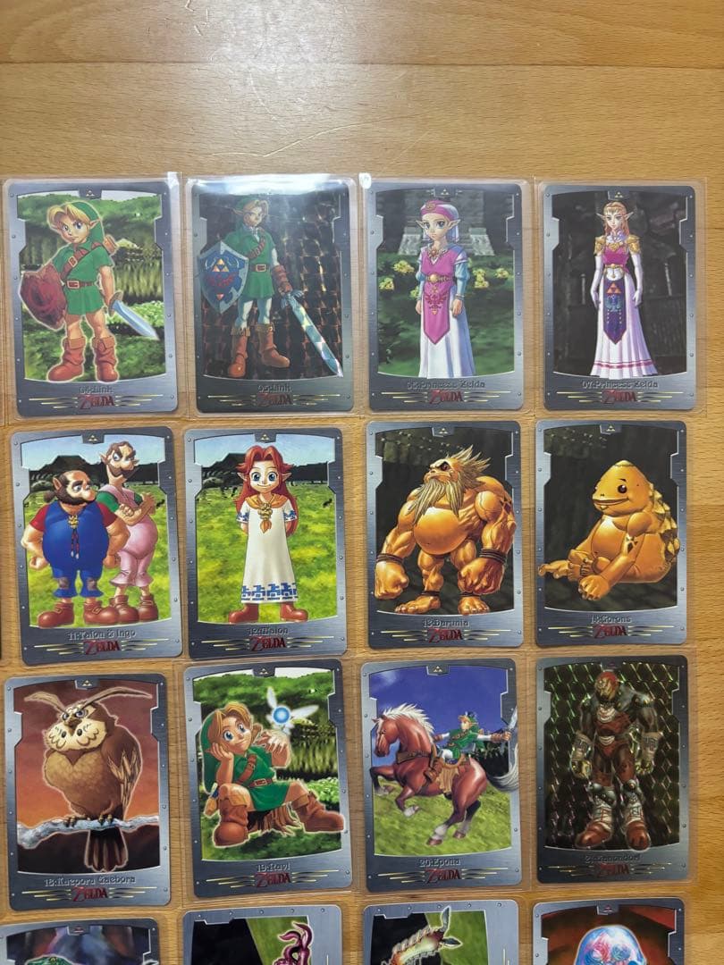 ゼルダの伝説　時のオカリナ　カードダス　コンプ　全42種