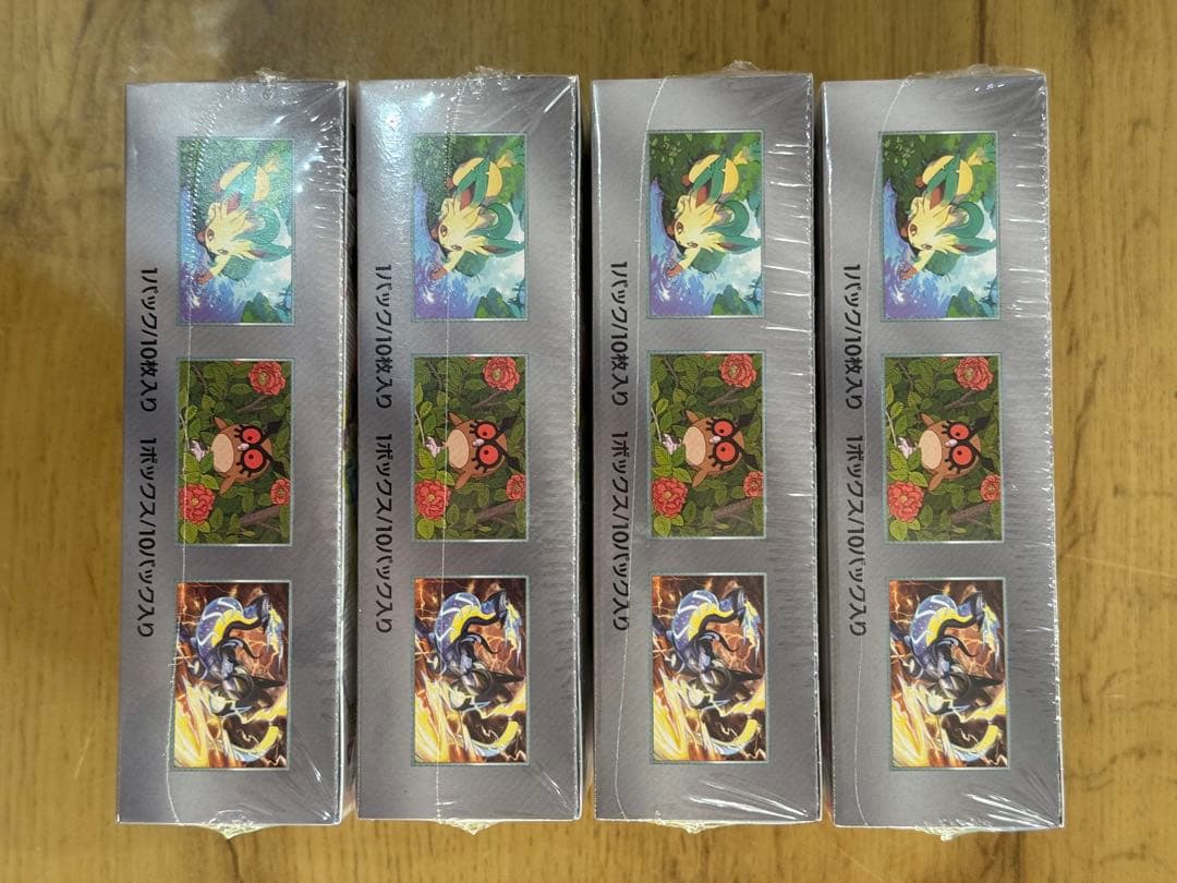 ポケモンカードゲーム テラスタルフェス EX 4BOX 新品未開封