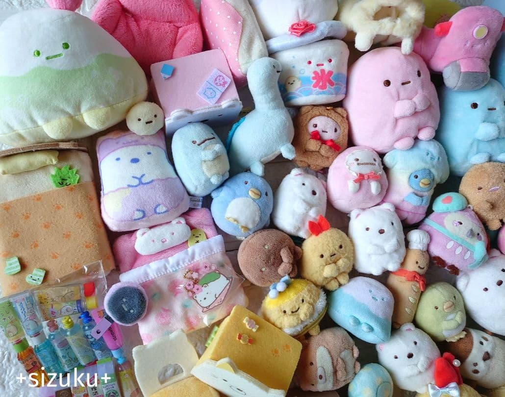 【豪華80点】すみっコぐらし とかげ たぴおか 家具他 ぬいぐるみ まとめ売り