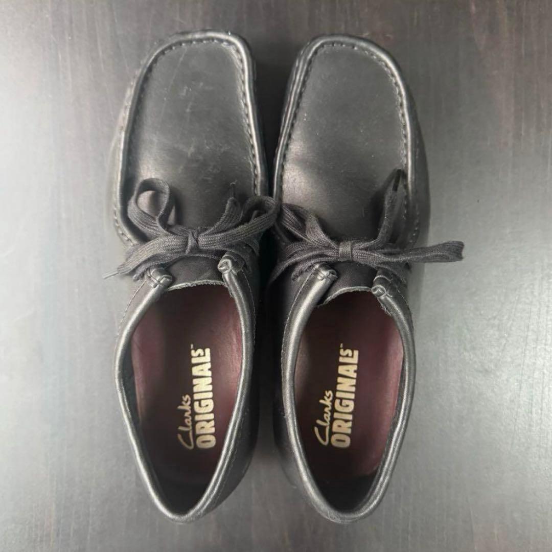 クラークス オリジナル　CLARKS 　ワラビー ブラック レザー EU41