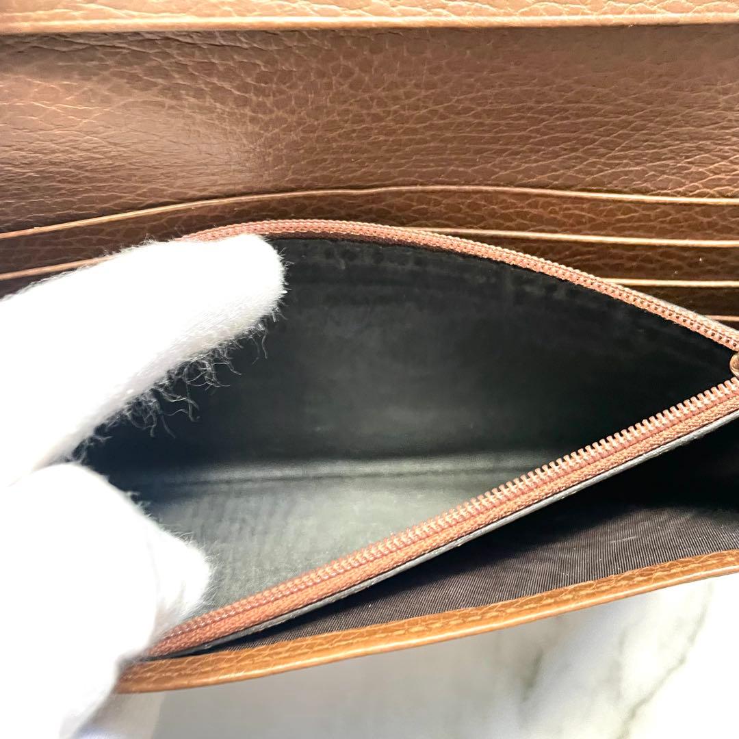 GUCCI グッチ　長財布　GG キャンバス　2つ折り財布　1010-④