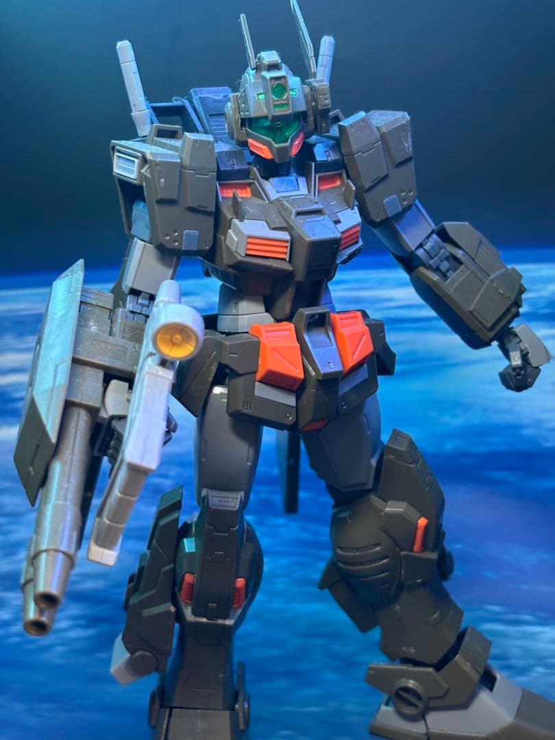 【ガンプラ完成品】 MG ジム・タービュレンス ストームブリンガー