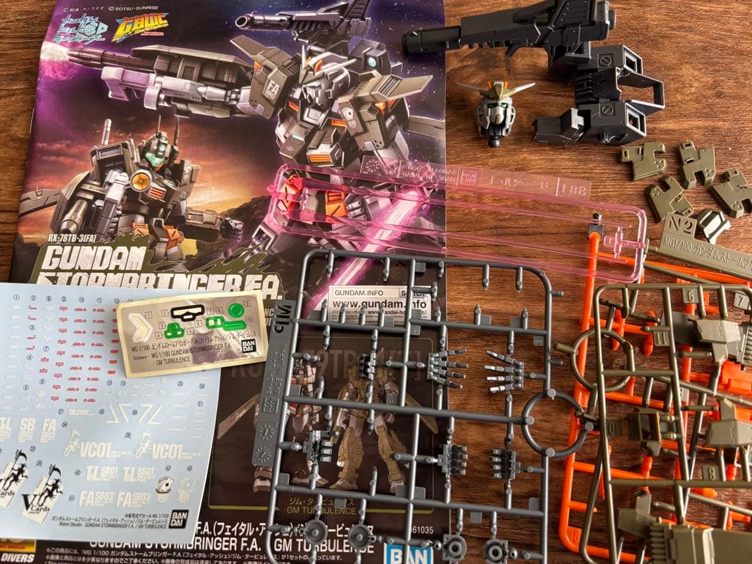 【ガンプラ完成品】 MG ジム・タービュレンス ストームブリンガー