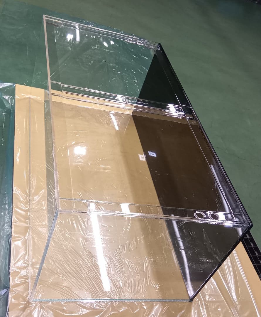 アクリル水槽 背面ブラック W1200 D600 H450 ワンオフ 佐川発送