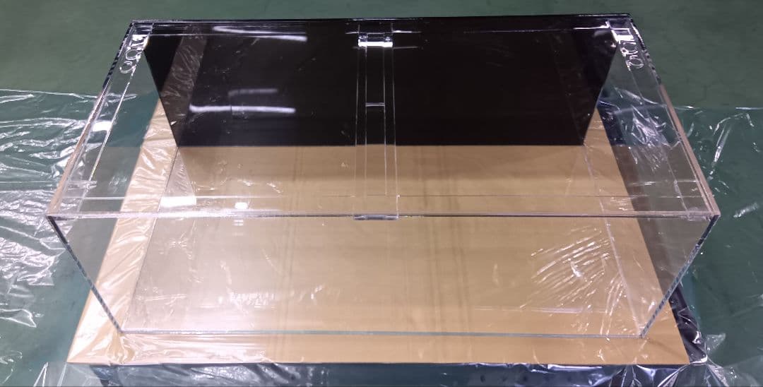 アクリル水槽 背面ブラック W1200 D600 H450 ワンオフ 佐川発送