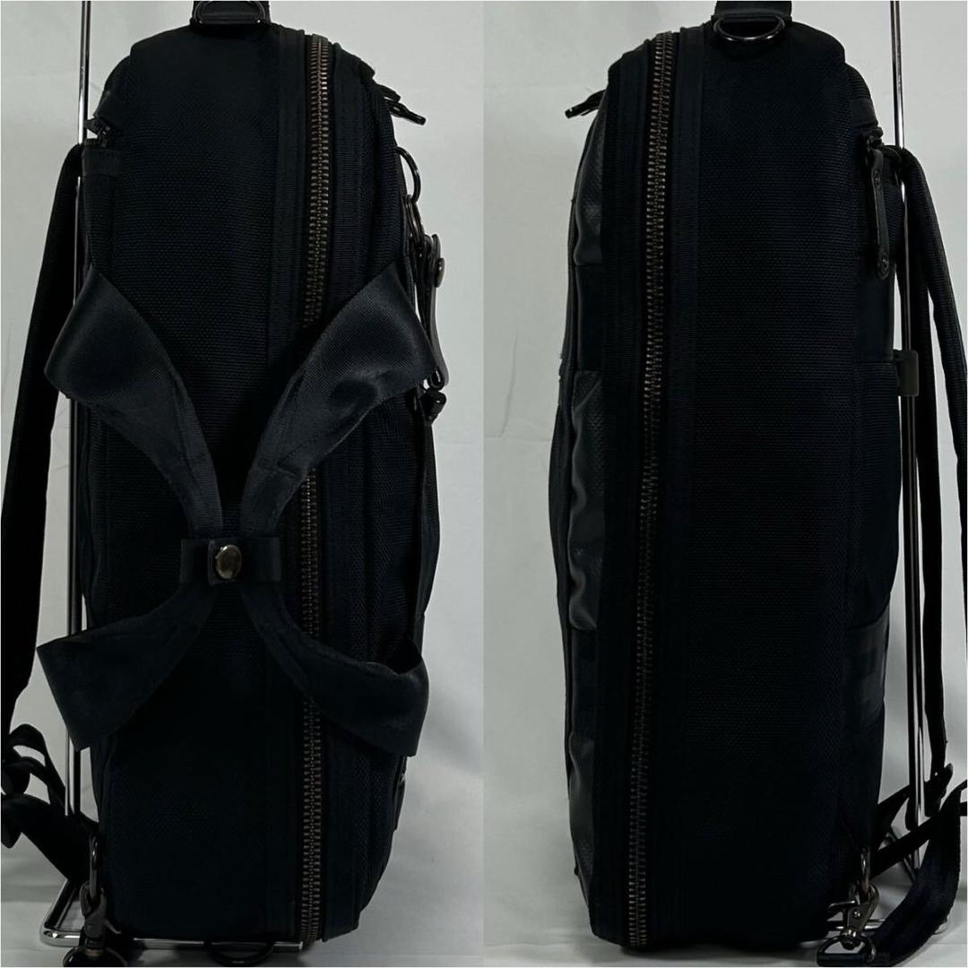 【極美品】ポーター ヒート 3way ビジネスバック キャンバス 黒 A4可