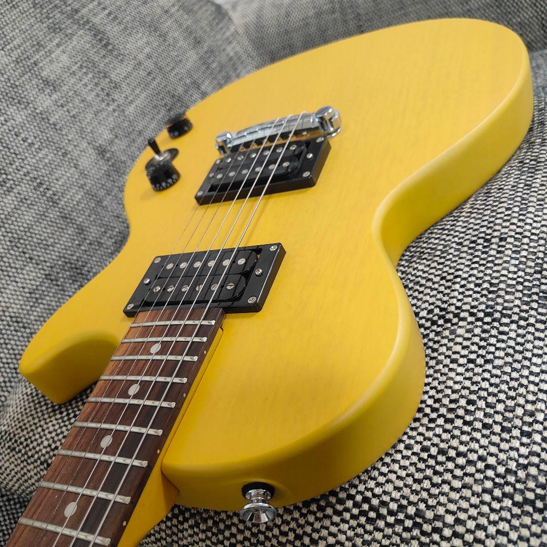 美品 Epiphone Lespaul レスポール TVイエロー チューナー付