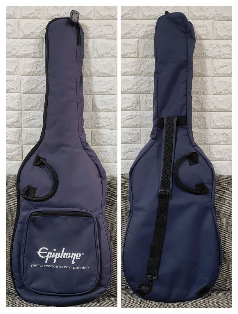 美品 Epiphone Lespaul レスポール TVイエロー チューナー付