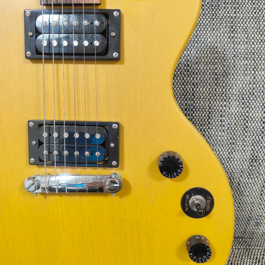 美品 Epiphone Lespaul レスポール TVイエロー チューナー付