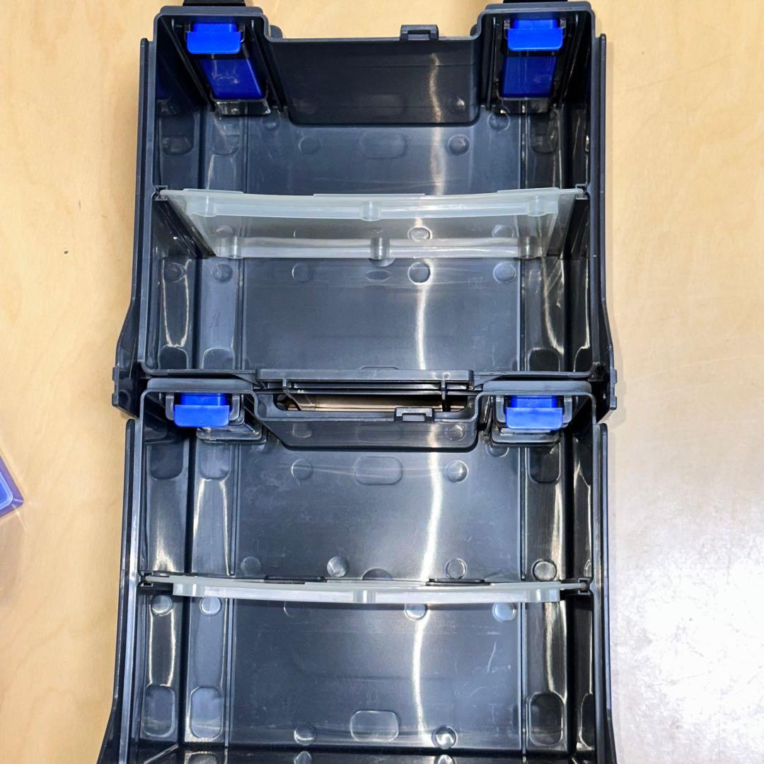 [G12238]ミニ四駆　ポータブルピット　シリーズロゴモデル　ブルー　タミヤ