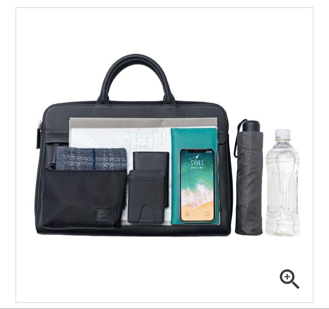 東急ハンズ別注 TRION トライオン 薄マチ ブリーフケースA4 SS112H