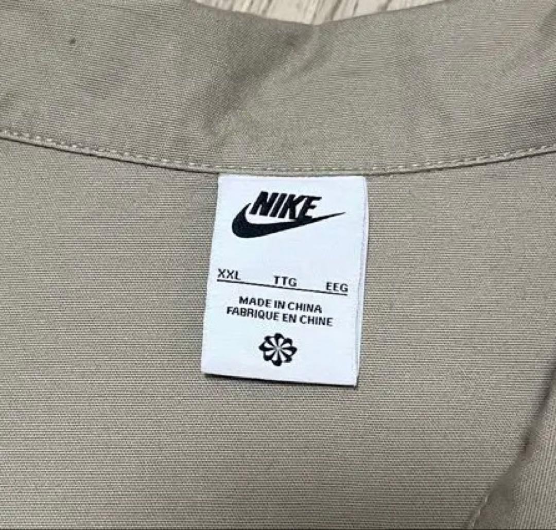 NIKE ハーフジップ キャンバスジャケット